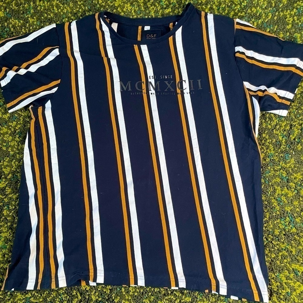 D&F Ricky singh striped shirt​​​​​​​​​​​​​​​